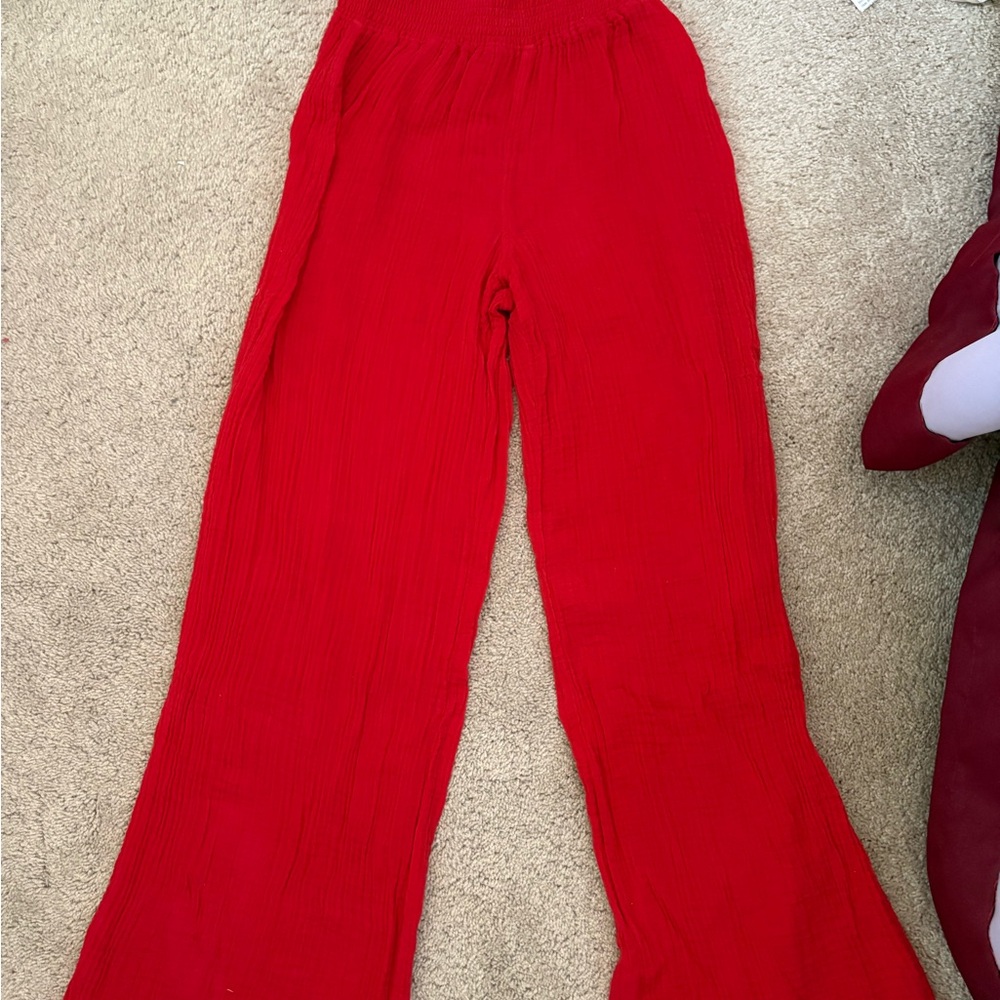 michael stars susie smocked pant - Picture 3 of 6